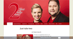 Desktop Screenshot of justtaketwo.de